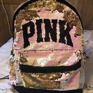 Pink by Victoria secret backpack 🎒